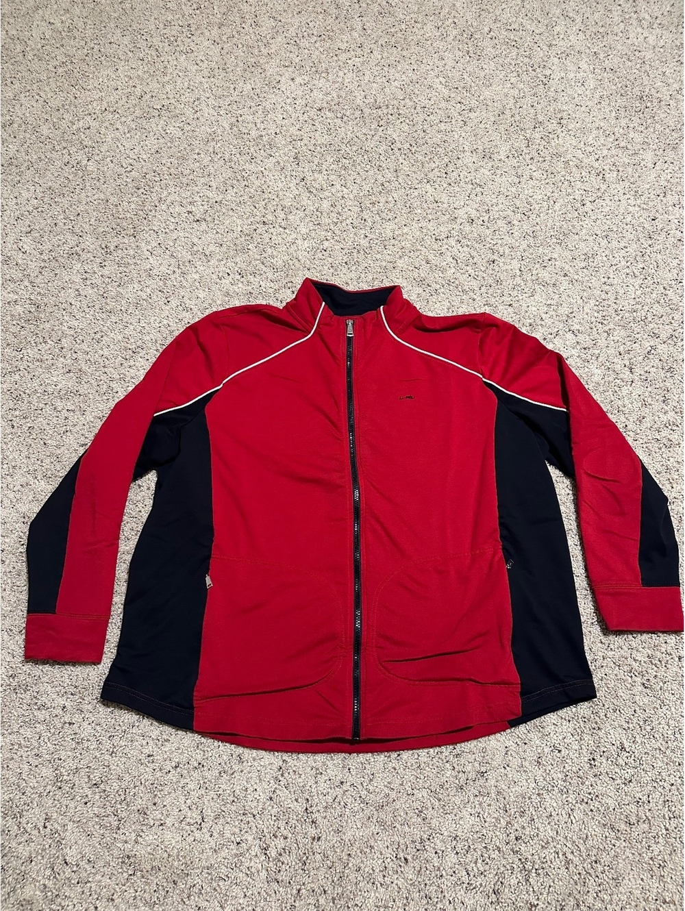 Lauren Active Ralph Lauren Red and Black Track Jacket XL